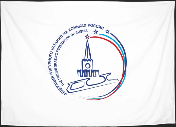 Флаг: Федерация фигурного катания России